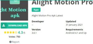 Alight Motion Pro Apk Tanpa Watermark Download + Fitur Premium