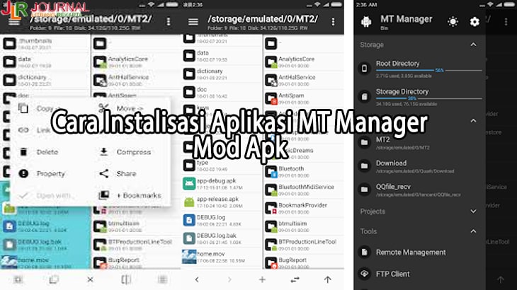 Cara Instalisasi Aplikasi MT Manager Mod Apk